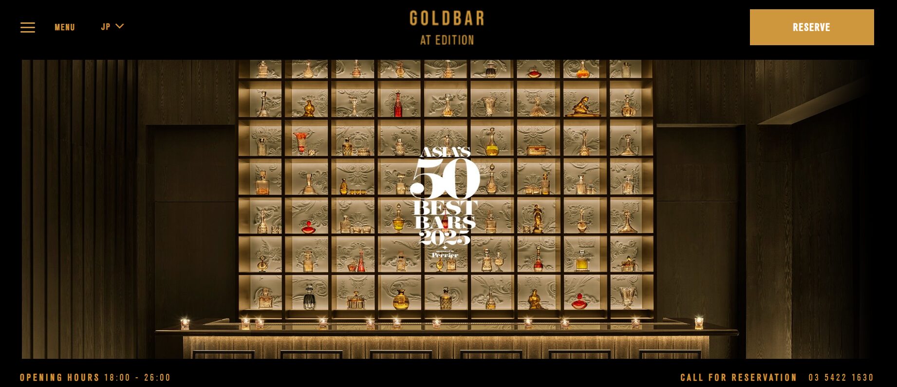 Gold Bar at EDITION
