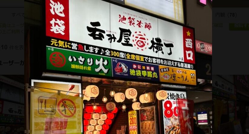 池袋 飲み屋横丁