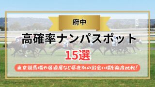 【2026年】府中のナンパスポット15選｜東京競馬場や居酒屋など昼夜別の出会い場を徹底比較！