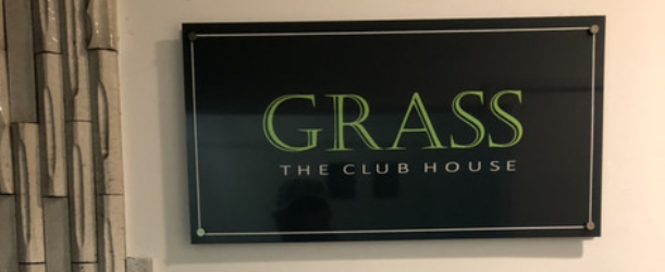 GRASS THE CLUB HOUSE